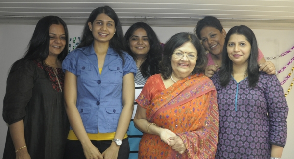 Tarla Dalal - With her professional team